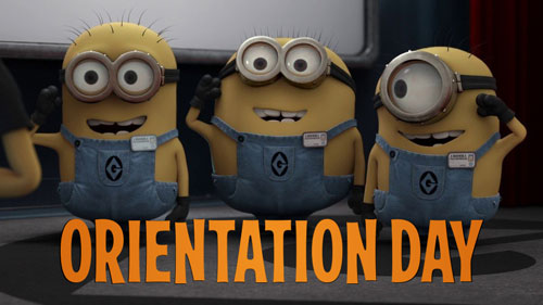 minion madness orientation day