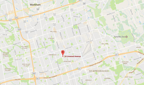 16 Linwood Map