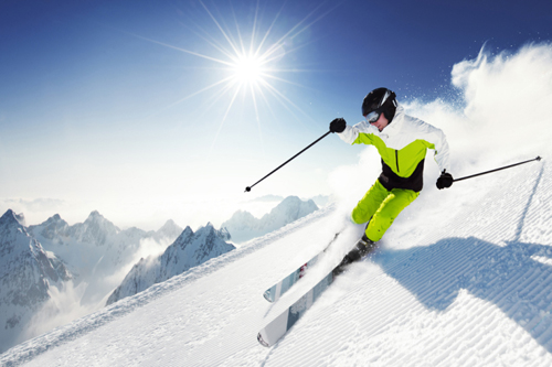 skiing copy