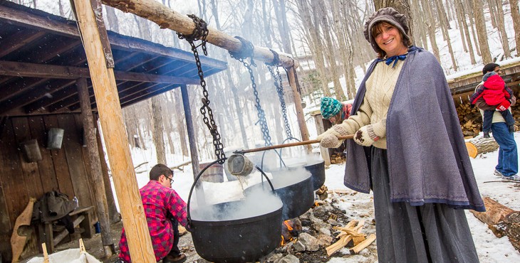 kortright centre sugarbush maple syrup festival pioneer 730x370