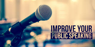 improve your public speaking