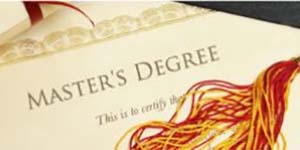 masters degree